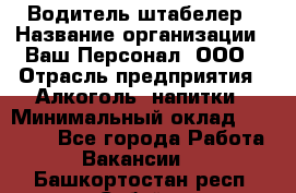 Водитель-штабелер › Название организации ­ Ваш Персонал, ООО › Отрасль предприятия ­ Алкоголь, напитки › Минимальный оклад ­ 45 000 - Все города Работа » Вакансии   . Башкортостан респ.,Сибай г.